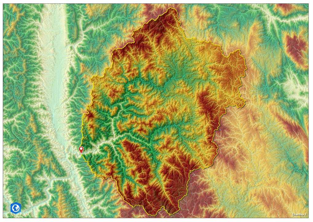 Automate-gis-catchment-delineation
